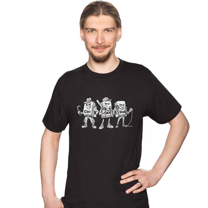 Ctrl Alt Del - Le Gang le Plus Dur du Clavier - T-Shirt Homme David