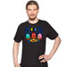8-Bit Kampvuur - T-Shirt Man David