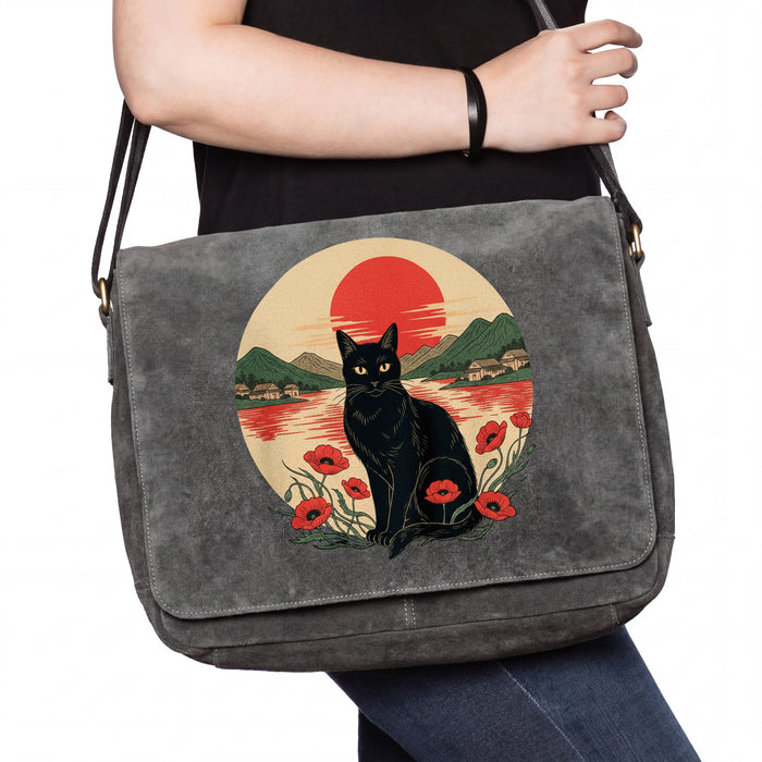 Sunset Cat  - Tasche