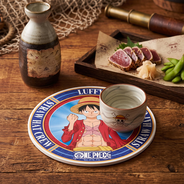 One Piece Ceramic Coaster - Monkey D. Luffy