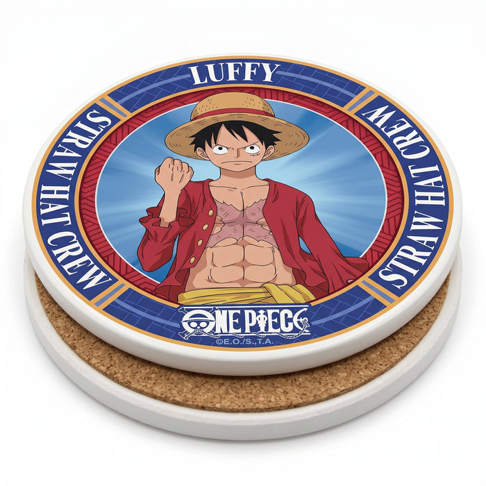 One Piece Ceramic Coaster - Monkey D. Luffy