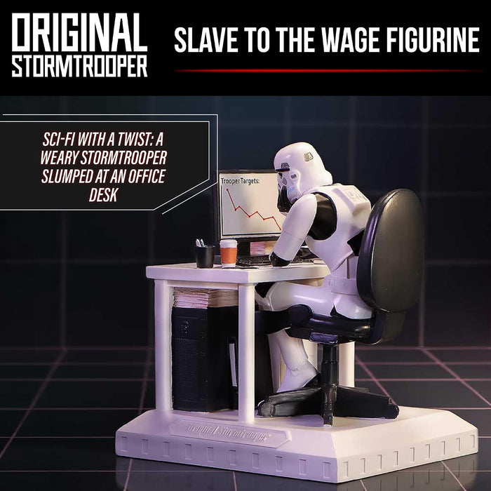 Figura Coleccionable Original Stormtrooper "Slave to the Wage"