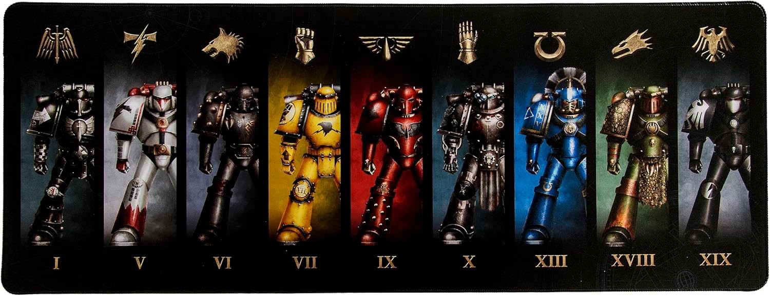 Warhammer 40K XL Tappetino per Mouse – Horus Heresy Loyalist Legion