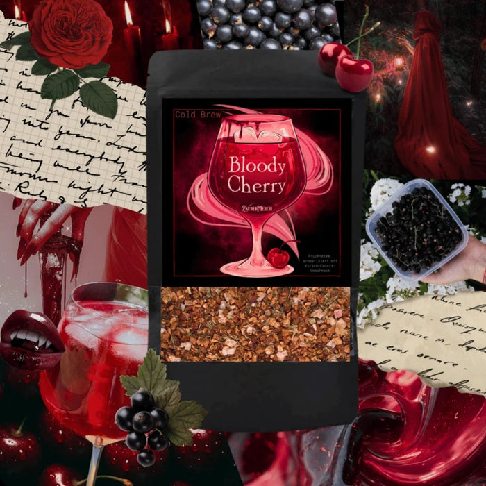 Bloody Cherry Cold Brew Tea - Cherry Cassis Iced Tea 100g
