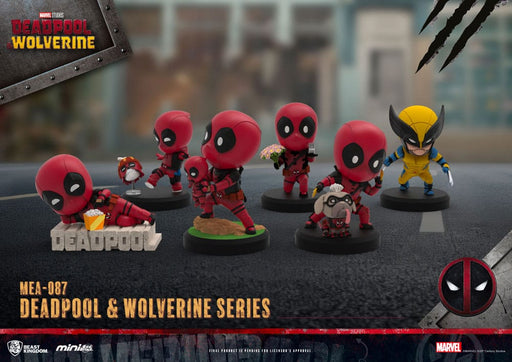Set de figurines Deadpool & Wolverine Mini Egg Attack