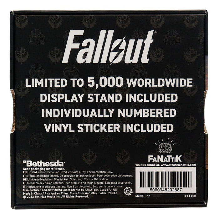Fallout Sammelmedaille Brotherhood of Steel