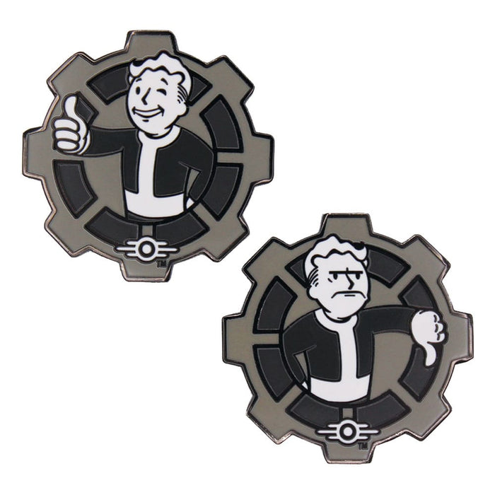 Fallout Sammelmünze Vault Boy Decision