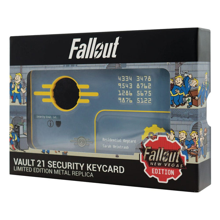 Fallout New Vegas Vault 21 Keycard Replica (Limited Edition)