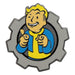 Fallout Pin Badge Vault Boy Charisma