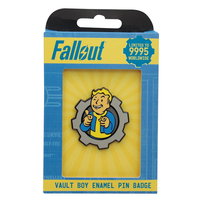 Fallout Pin Badge Vault Boy Charisma