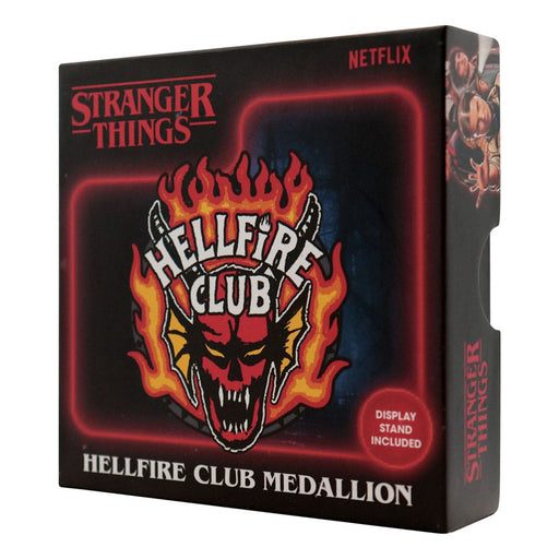 Stranger Things medaille Hellfire Club