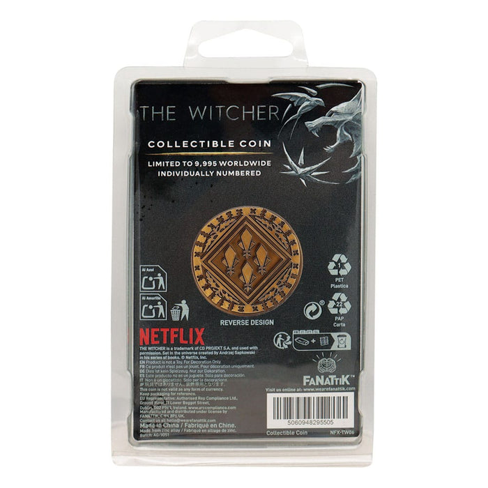 The Witcher Collector's Coin Toss a Coin to Your Witcher