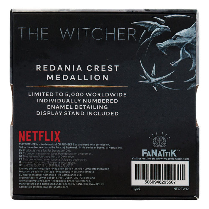 The Witcher Medal Coat of Arms of Redania