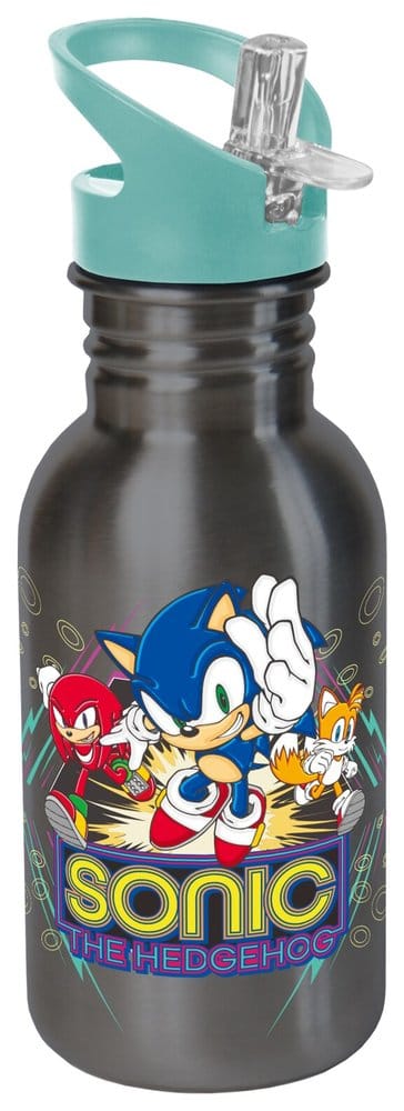 Botella deportiva Sonic estilo retro