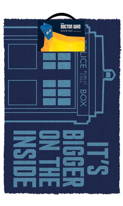 Doctor Who Doormat Tardis (Bigger on the Inside)