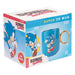 Sonic 3D-mok met gouden ring-handvat