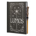 Harry Potter Notizbuch Lumos mit Zauberstab