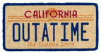 Back to the Future OUTATIME doormat