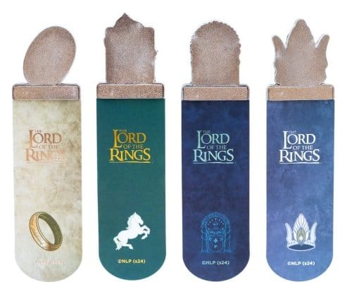El Señor de los Anillos Set de Marcapáginas Tierra Media