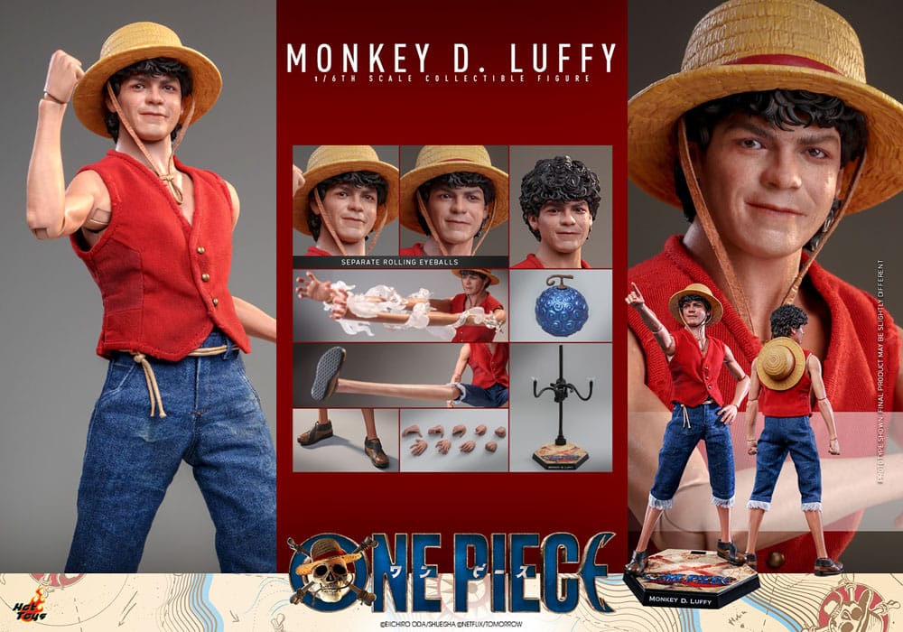 One Piece Monkey D. Luffy Action Figure (Netflix Series)