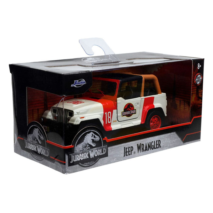 Jurassic World Jeep Wrangler Modellauto 1:32