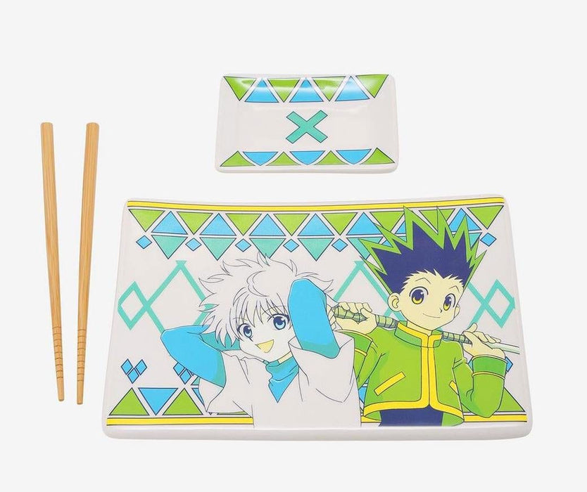 Set da sushi Hunter x Hunter Gon e Killua (ceramica)