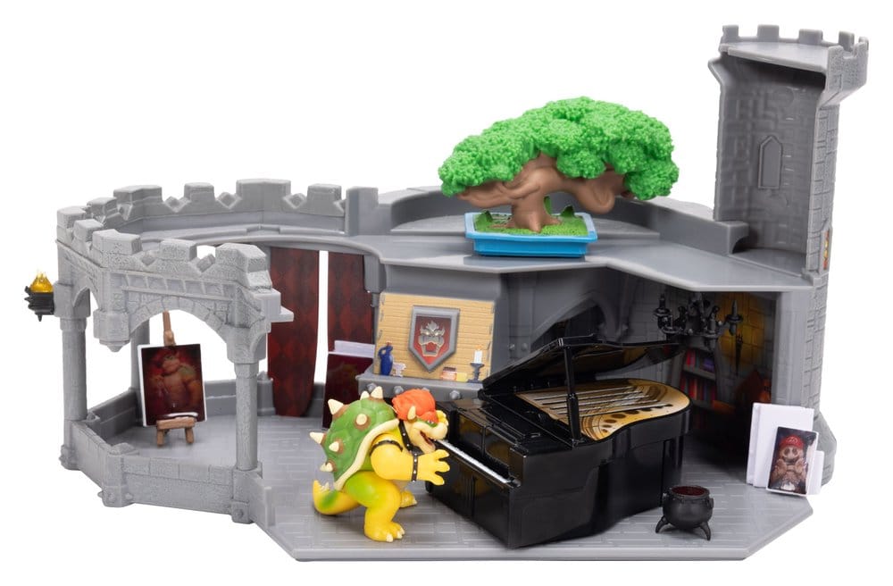 Super Mario Galaxy Film Spielset Bowsers Schloss