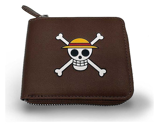 One Piece Portefeuille Jolly Roger du Chapeau de paille
