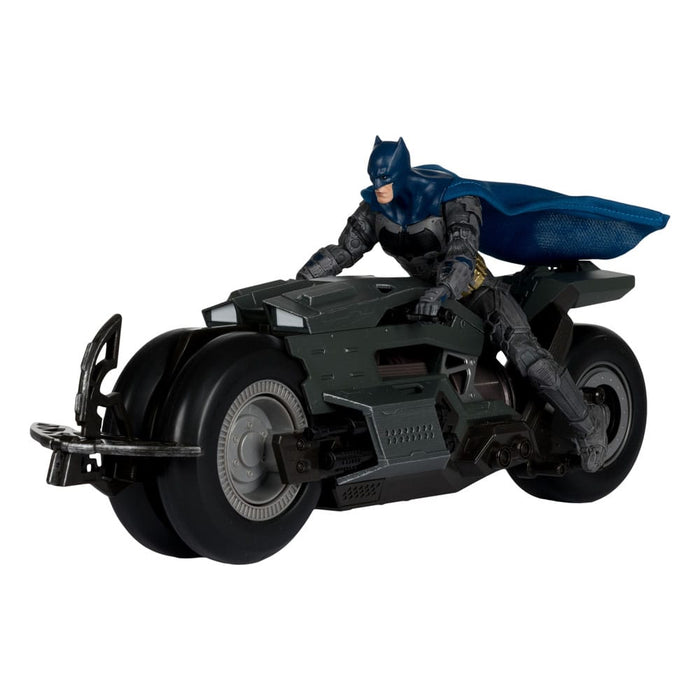 Batman mit Batcycle aus The Flash