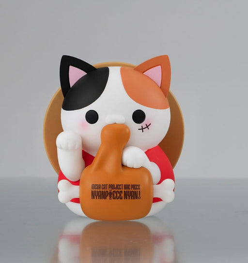 Figura coleccionable One Piece Nyan Piece Nyan! gato de la suerte Luffy