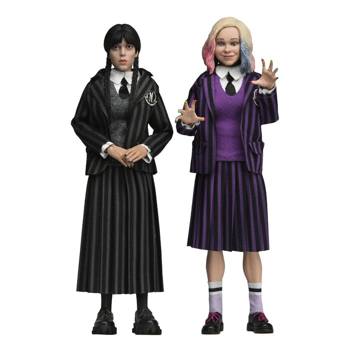 Wednesday Figuras de Acción Wednesday Addams y Enid