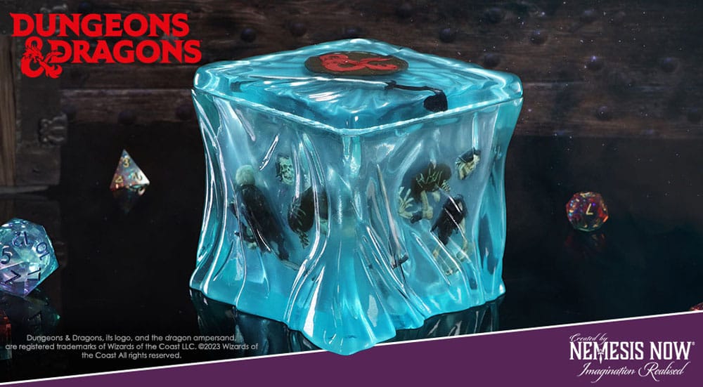 Dungeons & Dragons bote para dados Cubo gelatinoso