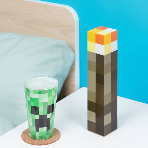 Minecraft Torch Lamp (for Table and Wall)