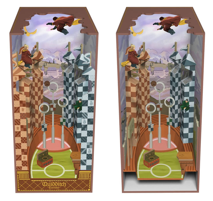 Harry Potter Book Nook campo de Quidditch
