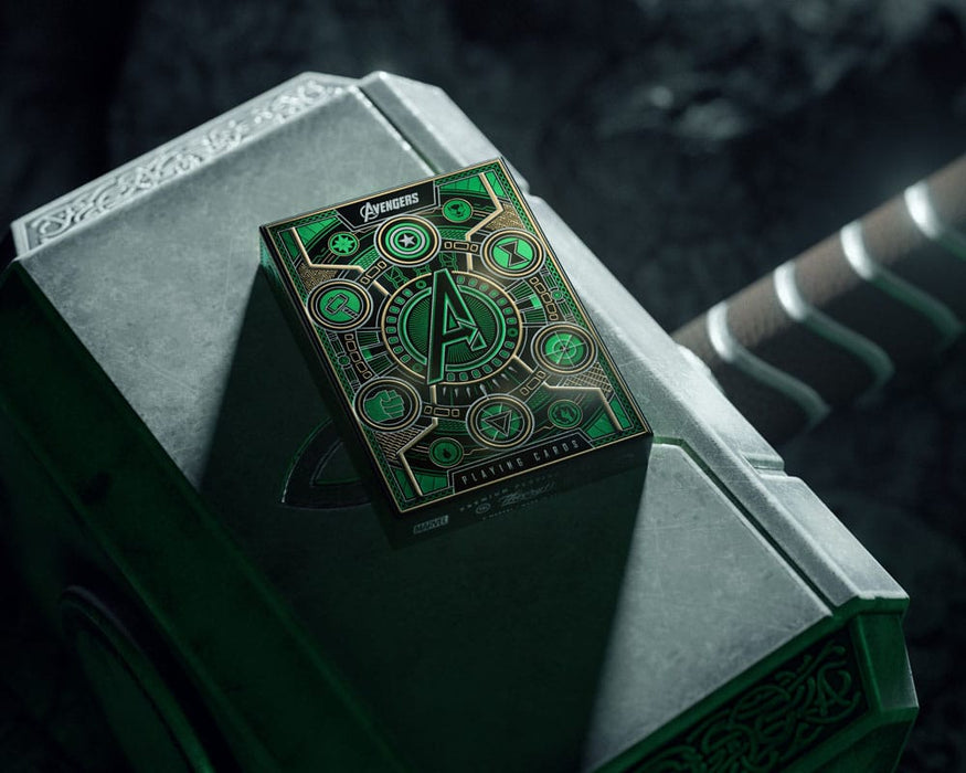 Carte da gioco Avengers La Saga dell’Infinito verde