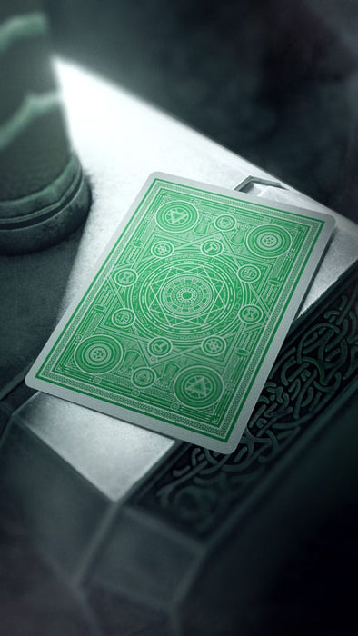 Carte da gioco Avengers La Saga dell’Infinito verde