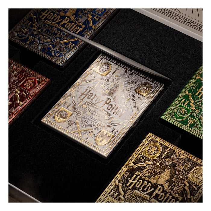 Set de cartas Harry Potter con 5 barajas