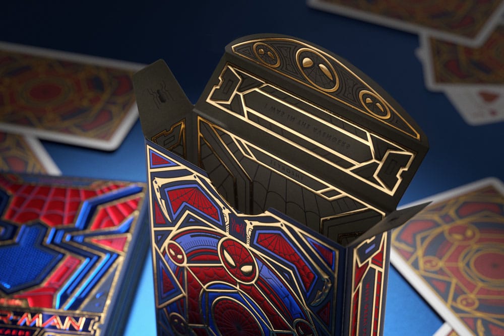 Cartas Spider-Man con diseño de las películas