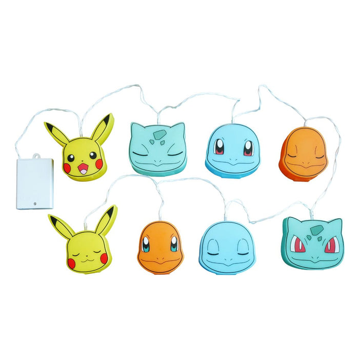 Pokémon LED String Lights Pikachu & Starter Trio