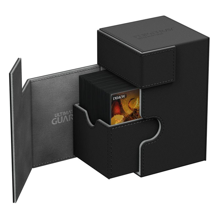 Ultimate Guard Flip'n'Tray Deck Case 100+ Deckbox in Schwarz
