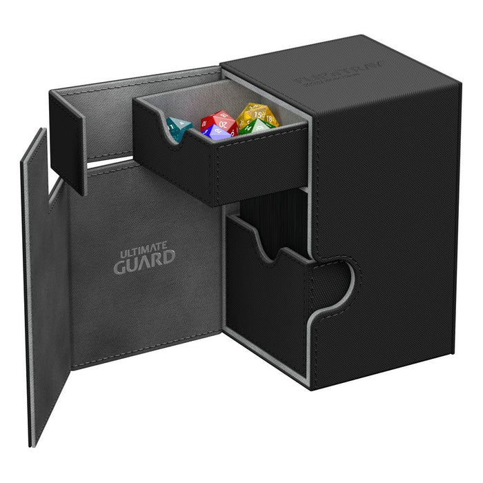 Ultimate Guard Flip'n'Tray Deck Case 100+ Deckbox in Schwarz
