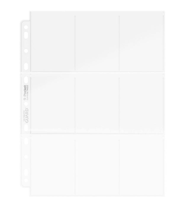 Ultimate Guard 9-Pocket Ordnerseiten Top-Loading, 100 Stück