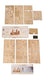 Harry Potter maquette en bois Château de Poudlard