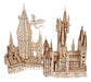 Harry Potter maquette en bois Château de Poudlard