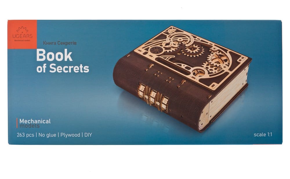 Book of Secrets Wooden Model Kit