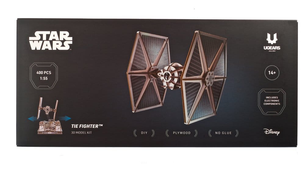 Maquette en bois Star Wars TIE Fighter