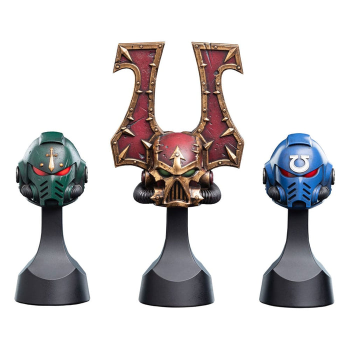 Réplica del casco del Berzerker de Khorne de Warhammer 40,000